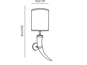TIMELESS NOVECENTO A204 - Brass wall light by Il Bronzetto - view 3